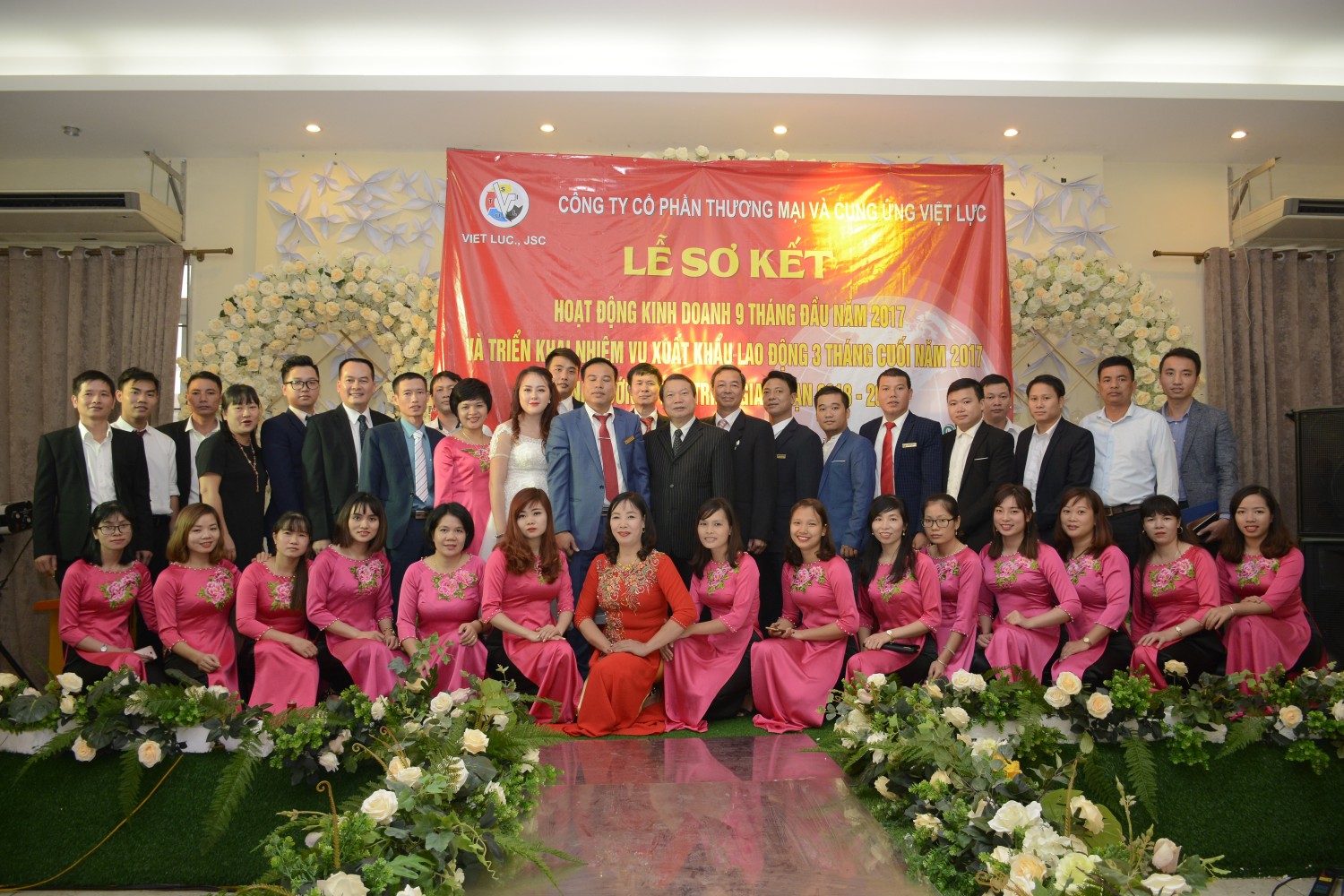 Lễ sơ kết 9 tháng đầu năm 2017 và đề ra nhiệm vụ XKLĐ 3 tháng cuối năm, định hướng phát triển giai đoạn 2018-2020 Công ty Việt Lực